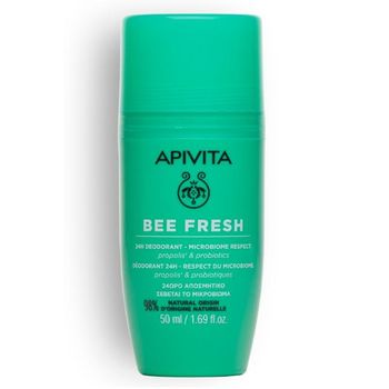 Desodorante Aroma Bee Fresh Roll-on 24h Apivita 50 Ml