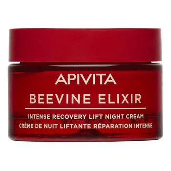 Crema De Noche Lift Recuperación Intensa Beevine Elixir, Apivita 50 Ml