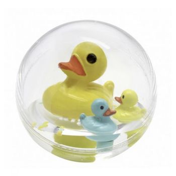 Burbuja De Agua Familia Patos 11 Cm