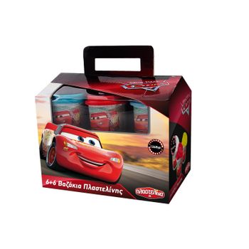 Cars 1045-03581. Caja De 12 Plastilinas.