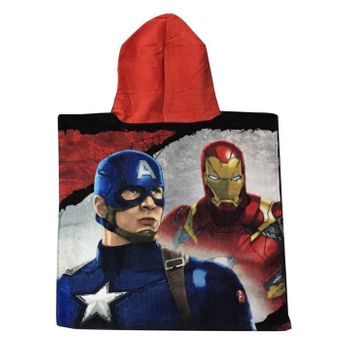 Poncho Toalla Avengers Los Vengadores