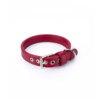 Collar Vegano Para Perros Cher Rojo Pamppy 60 Cm