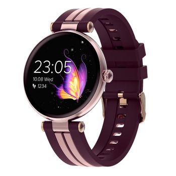 Canyon Reloj Inteligente Semifreddo 1.19'' Amoled 390x390px-190mah-purpura-rosa Cns-sw61br