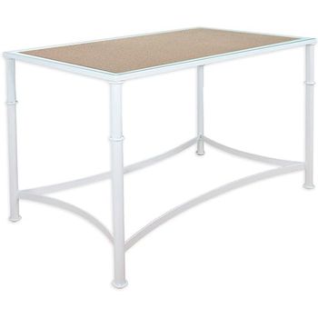 Mesa De Forja Clásica Santaella, Ideal Mesa Camilla . Color Negro Regulable  En Dos Alturas Con Tablero, Con Aro. (120 X 70 X 72 Alta-52 Baja) con  Ofertas en Carrefour