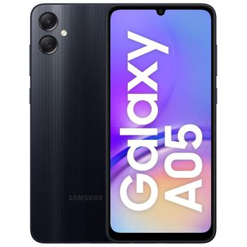 Samsung Galaxy A05 Sm-a055f/ds 6+128gb Teléfono Móvil Smartphone Black Negro Precintado, Libre, Envío 24h!!