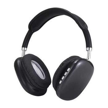 Auriculares Inalámbricos P9 Con Bluetooth, Cancelación De Ruido, Ranura Para Tarjeta, Micrófono Sobre La Oreja, Cascos Deportivos Para Juegos, Nuevo (negro)