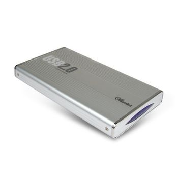 Hamlet Hxd2ccuu Usb 2.0 Station 2.5” External Hard Disk Enclosure Argento 2.5'