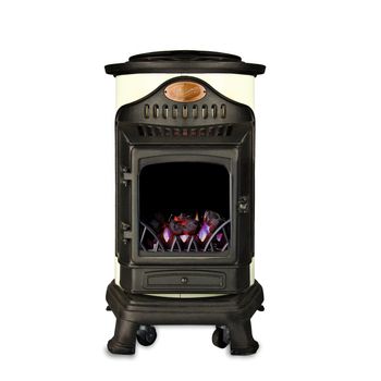 Estufa Portátil A Gas Provence Crema Fireside 3,4 Kw