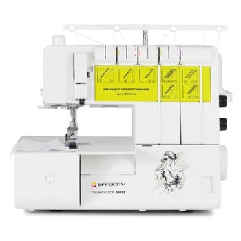 Remalladora (overlock) Effektiv Triumphator 1800x Verde con Ofertas en  Carrefour