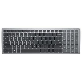 Dell Kb740 Teclado Rf Wireless + Bluetooth Qwerty Italiano Gris, Negro