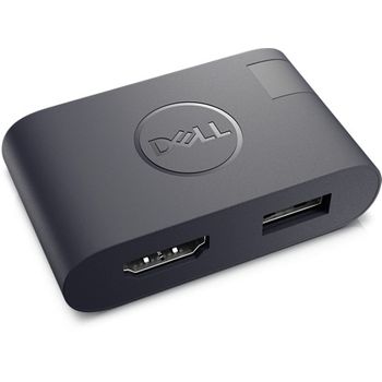 Dell Da20 Usb Tipo C Hdmi + Usb Negro