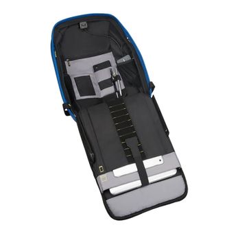 Samsonite Mochila Anti-roubo Para Portátil 15.6'' C/ Porta Usb Securipak Azul