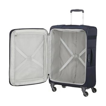 Samsonite Trolley Médio 66cm 4r Spinner Exp Citybeat Azul