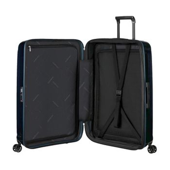 Samsonite Mala/trolley Média 69cm 4r Spinner Exp. Nuon Azul Metálico