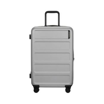 Samsonite Mala De Viagem / Trolley Média 68cm Quadrix Prateada