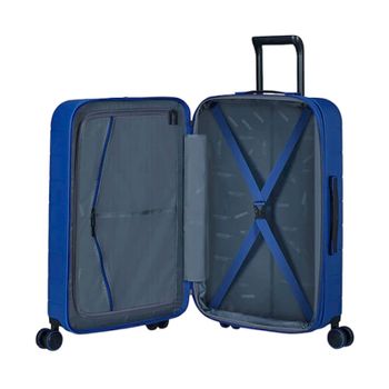 American Tourister Mala De Viagem / Trolley Médio 67cm 4r Exp Novastream Azul Escuro