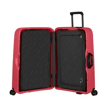 Samsonite Mala De Viagem / Trolley Gigante 81cm 4 Rodas Magnum Eco Vermelha