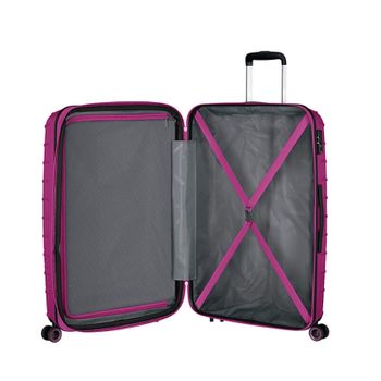 American Tourister Mala De Viagem / Trolley Grande 4 Rodas Exp Speedstar Violeta