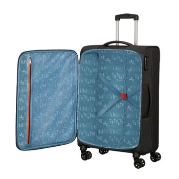 American Tourister Mala De Viagem / Trolley Médio 68cm 4r Sea Seeker Carvão