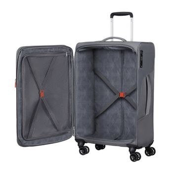 American Tourister Mala De Viagem Média 67cm 4r Exp. Summerfunk Titanium Grey