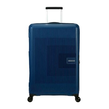 American Tourister Mala De Viagem / Trolley Grande 77cm 4r Exp. Aerostep Azul Escuro