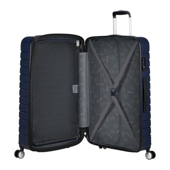 American Tourister Mala De Viagem Grande 78cm 4r Exp. Flashline Azul Escuro