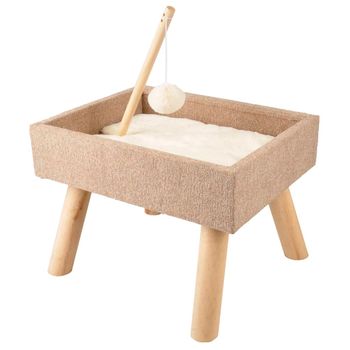 Cama Para Gatos Scandi Beige 43.5 X 40 X 54.5 Cm 560553 Flamingo