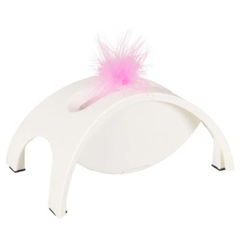 Rodillo Para Gatos Crazy Bridge Blanco 19x12x9 Cm Flamingo