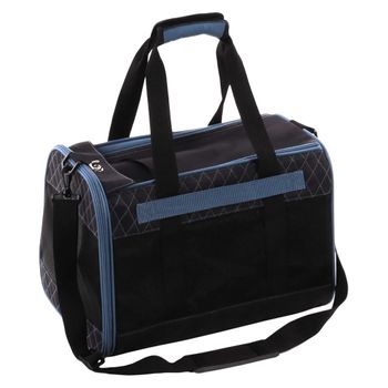 Bolso Transportín Para Perros Hakon Negro 43x29x29 Cm Flamingo