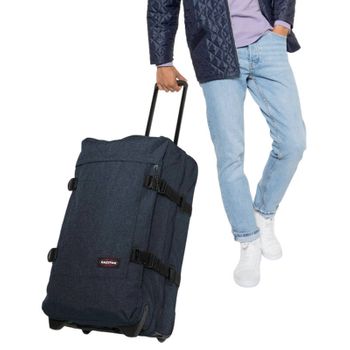 Mala De Viagem / Trolley Médio 67cm 2r Eastpak Tranverz M Triple Denim