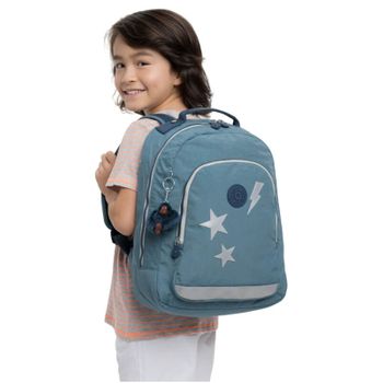 Mochila Para Portátil 13" Kipling Class Room S Patch Baltic Aqua