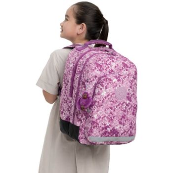 Mochila Para Portátil 15" Kipling Class Room Floral Pop