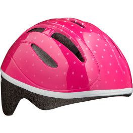 Lazer Casco Bob+ Lunares Rosa