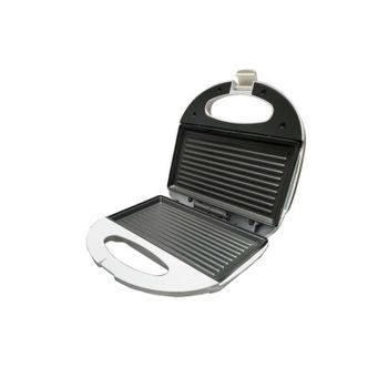 Livoo Plancha y sandwichera eléctrica gris 2200 W