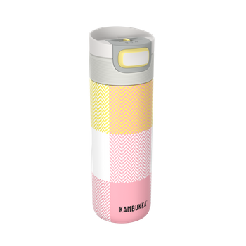 Botella termo kambukka etna grip 500ml diva pink - acero inoxidable -  antigoteo - antiderrame