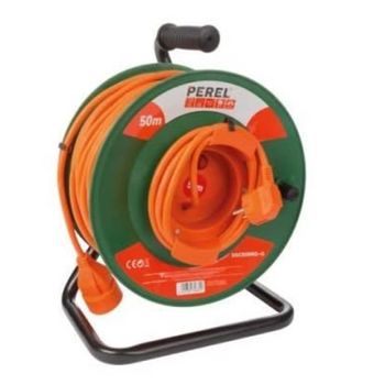 Carrete De Cable 50 M Perel