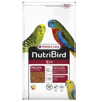 Nutribird B14 Alimento En Pellets Extruidos Para Periquitos (budgies Y Parakeets) 3 Kg