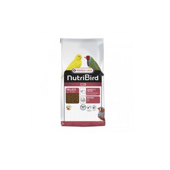 Nutribird C19 Comida En Pellets Extruidos Para Cría De Canarios, Tropicales Y Pinzones Europeos, 3 Kg