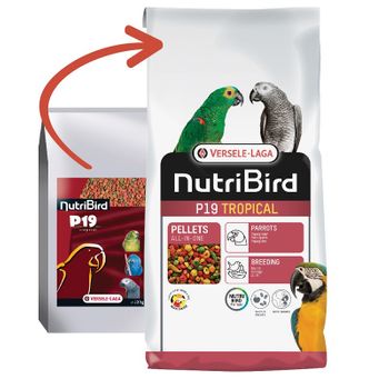 Nutribird P19 Tropical 10 Kg