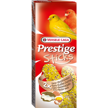 Prestige Sticks Canaries Eggs & Oyster Shells, 2 Piezas