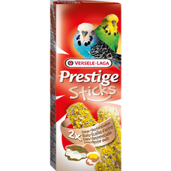 Prestige Sticks Budgies Eggs & Oyster Shells, 2 Piezas