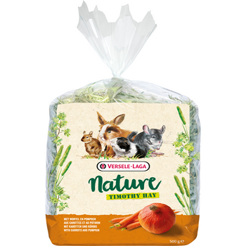 Nature Timothy Hay Carrot & Pumpkin 500g