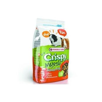 Alimento Completo Para Cobayas, Cavias Y Guinea Pigs Crispy Muesli Versele Laga 1 Kg