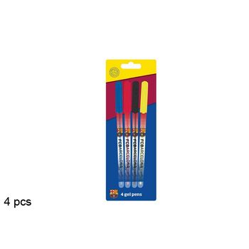 Set 4 Bolígrafos De Gel Fc.barcelona