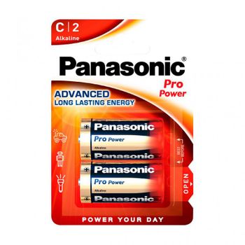 Pila Alkalina  Panasonic Propower Lr14  (blister 2 Pilas)