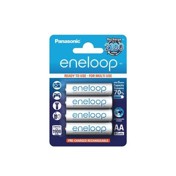 Pack 4 Pilas Panasonic Eneloop Aa Bk-3mcce/4be 1900 Mah