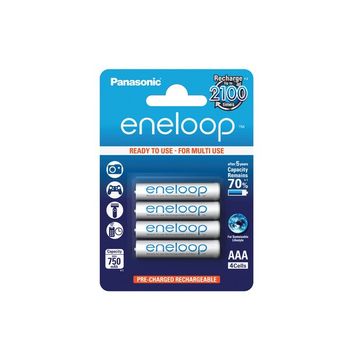 Pack 4 Pilas Panasonic Eneloop Aaa Bk-4mcce/4be 750 Mah