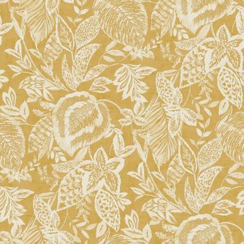 Papel Pintado Mae Ocre Y Beige Dutch Wallcoverings