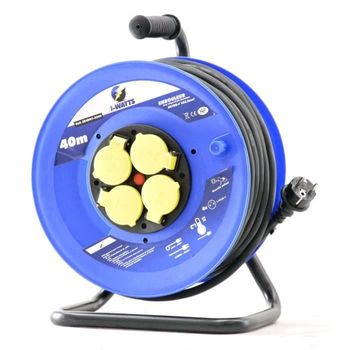 Carrete De Manguera I-watts 40m 3x2.5mm Ho7