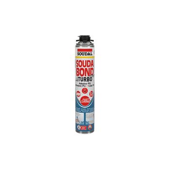 Espuma Adhesiva Montaje Soudabond Turbo Pistola Marca Soudal